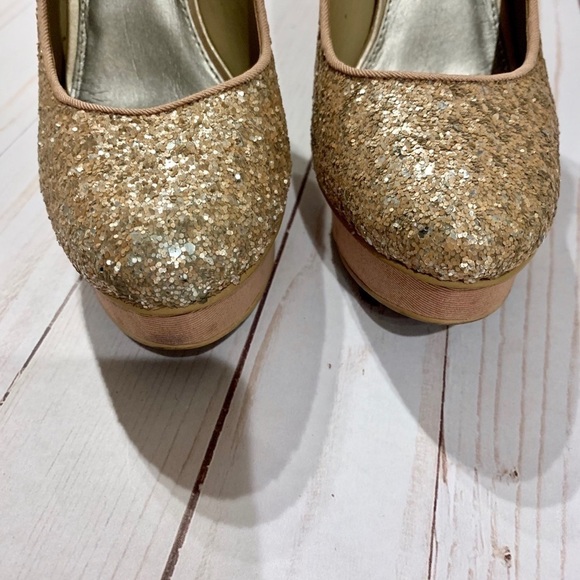 Rachel Roy heels glitter platform Keedan heels sexy - Picture 8 of 10